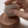 Rueda sello números cerámica
