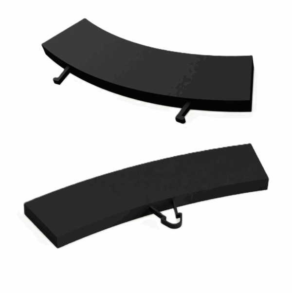 PACKSL00004 Pack Bordes curva estándar Scalextric