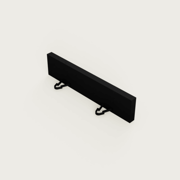 SLPIMUM1099-A-A Muro M1 borde recta 18 cm Slot x 2 unidades