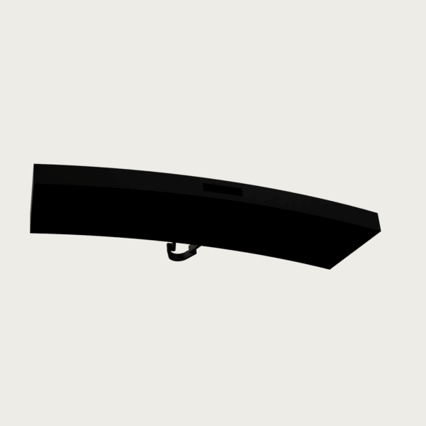 SLPIVOM1018_1 Borde exterior curva estandar (1/2 curva estandar Scalextric) x 2 unidades