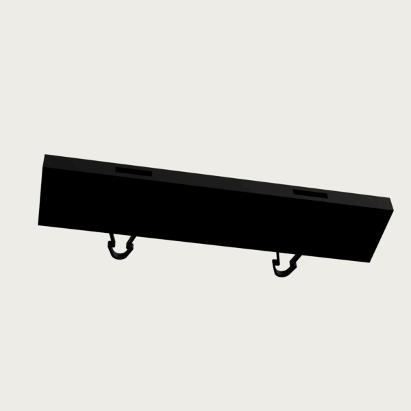 SLPIVORE098_1 Borde recta 18 cm Scalextric x 2 unidades