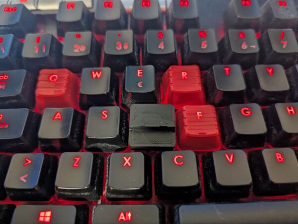 Tecla teclado coche