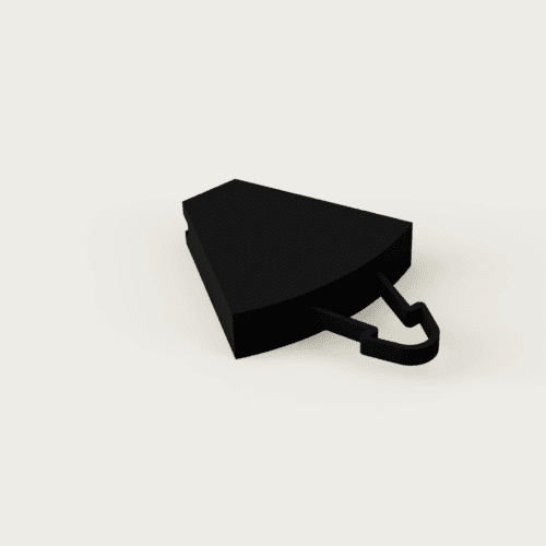 SLPIVOM1017 Borde M1 interior curva interior para pista Scalextric