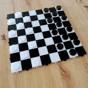 juego damas impreso en 3d