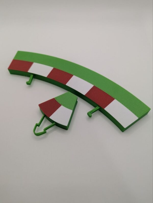 bordes pista scalextric,borde pista slot,borde curva interior scalextric