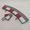 bordes pista scalextric,borde pista slot,borde curva interior scalextric
