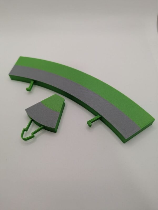 bordes pista scalextric,borde pista slot,borde curva interior scalextric