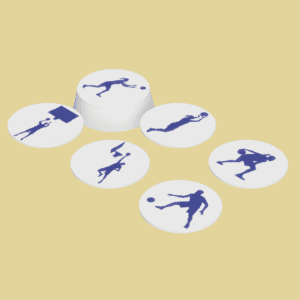 base cono para marcador visual deportivo (1 unidad)