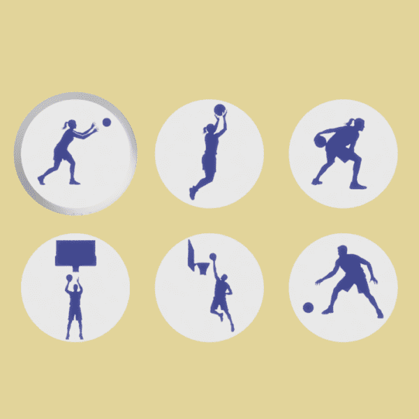 JOESBAMA126_1-cono-marcador-visual-baloncesto conos baloncesto,marcadores baloncesto,conos visuales baloncesto