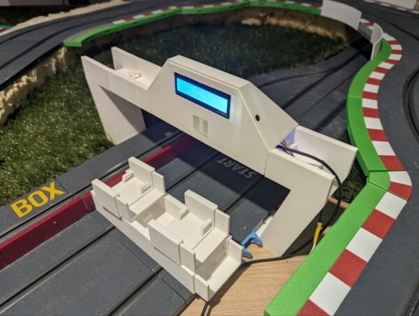 cuenta vueltas slot,cuenta vueltas scalextric,puente slot