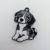 llavero beagle,llavero perro 3D,llavero impreso en 3D,llavero resina,llavero artesanal perro,regalo para amantes de los perros,beagle miniatura,llavero original perro