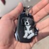 llavero beagle,llavero perro 3D,llavero impreso en 3D,llavero resina,llavero artesanal perro,regalo para amantes de los perros,beagle miniatura,llavero original perro