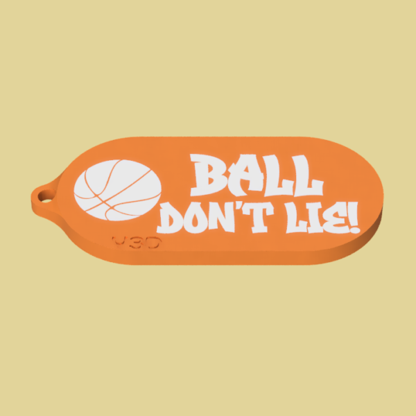 ACCLCLBA166-A-G-llavero-ball-dont-lie llavero baloncesto,llavero baloncesto personalizado