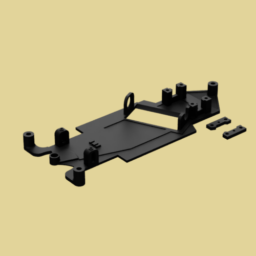 SLREXA26195-chasis-3d-angulo-slot Chasis M9 PERSONALIZABLE Slot/Scalextric,chasis 3d slot para imprimir,chasis 3d slot,chasis 3d personalizable