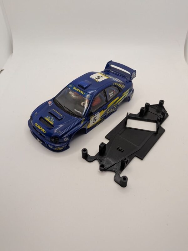 chasis 3d subaru impreza scx tecnitoys slot racing y3d chasis
