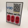 NEUTCAMO242-cartel-modular-nfc-qr imán individual (nfc): redes sociales (selecciona entre 11 opciones 1,80€ unidad)