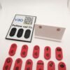 NEUTCAMO242_1 cartel modular: reseñas y redes sociales (qr + nfc)